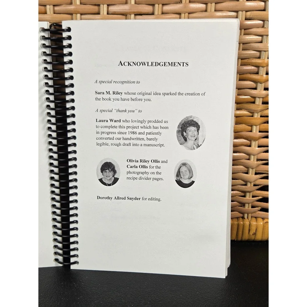The Melvin Girls Recipes and Reminiscences 1999 Cookbook Signed North Carolina